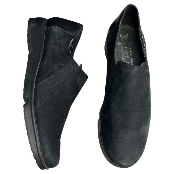 Mephisto Women's Loafers Size 7 Black Romea Leather Slip On Comfort - Picture 3 of 12
